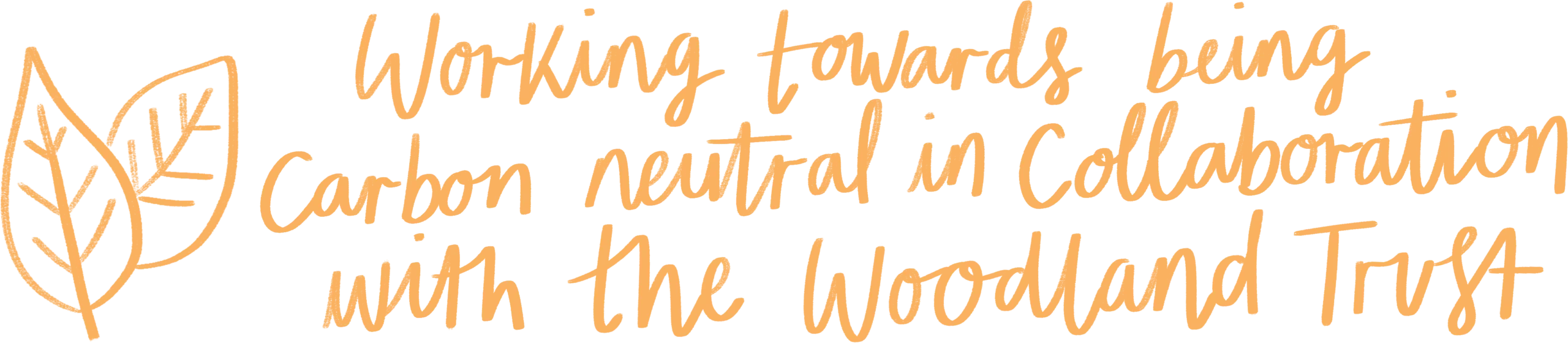 Working towards being carbon neutral with woodland trust
